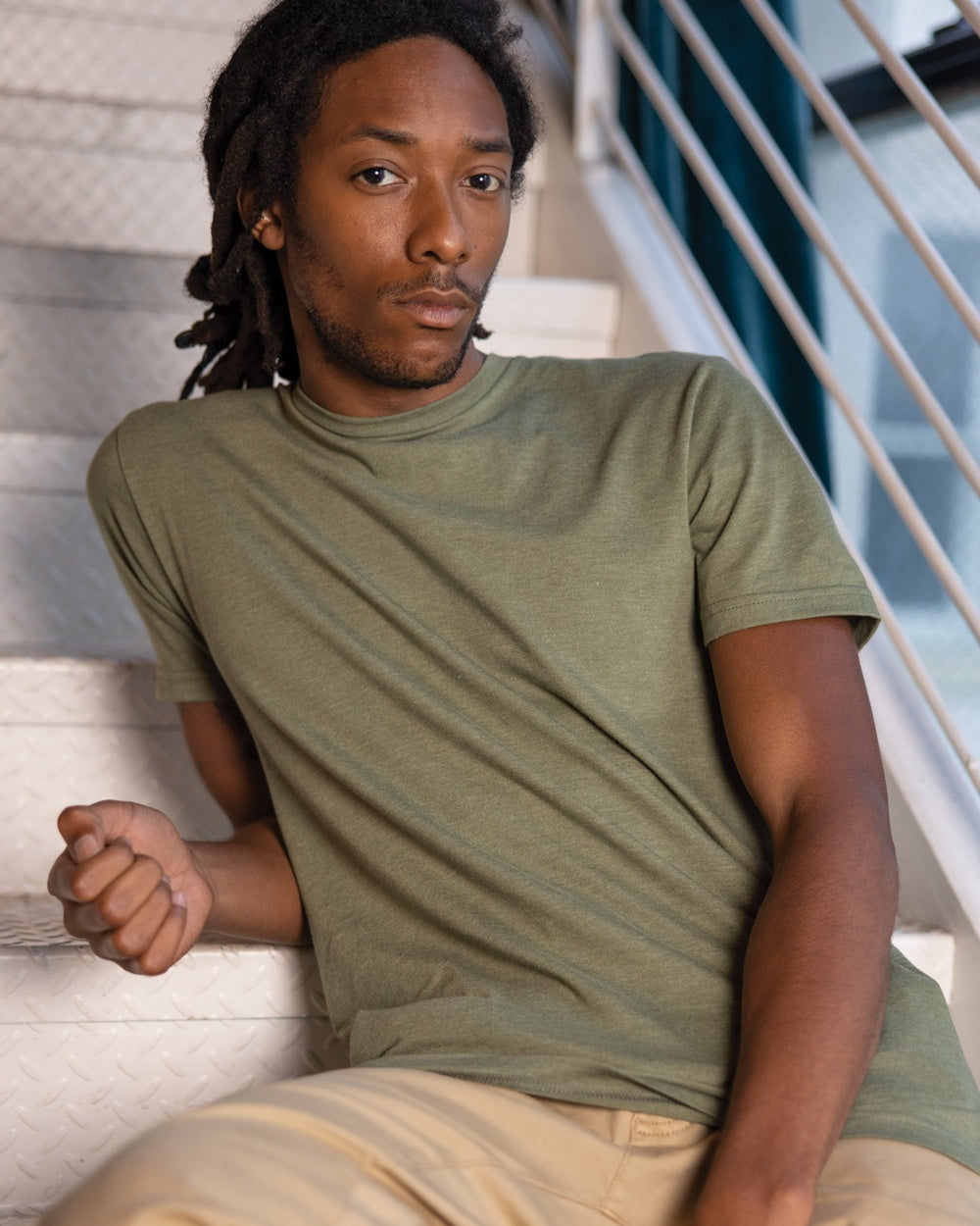 Custom Heathered Soft Blend T-Shirt